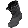 Groundwork LS132 Womens Muckers Mukker Stable Winter Waterproof Lined Snow Boots Thermal Fur Fleece Lined Shoe (6 UK, Black LS132, numeric_6) #5