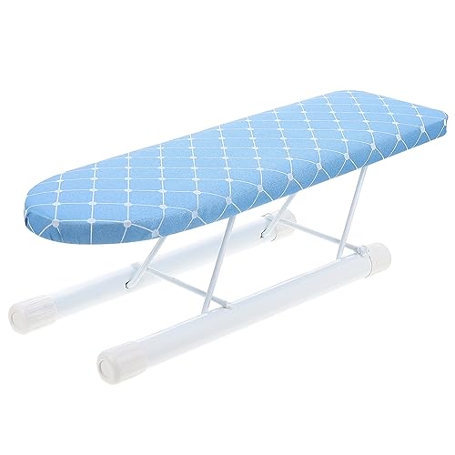 Garneck Tabla de Planchar Plegable de Mini 100% Tela Diseño Compacto para Uso Doméstico para Incluye Reposa-Plancha