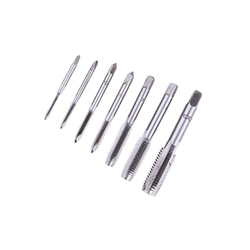 Cortador en espiral Gatuida de 7 piezas para evitar atascos al hacer roscas manuales en metal