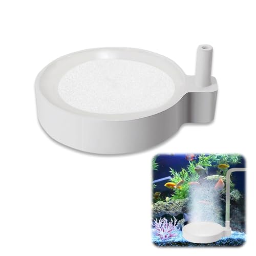 SIGANDG Pierre à air d'aquarium Aquarium 5 cm Airstone Diffuseur d'air pour Aquariophilie pour Silencieux Diffuseur Oxygène pour Poissons, crevettes et Plantes hydroponiques