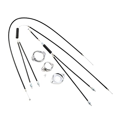 HUAREW Câbles de frein gyroscopiques pour vélo BMX avant arrière HUAREW Câbles de frein gyroscopiques pour vélo BMX avant arrière