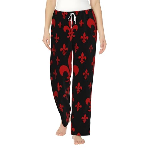 Pantalon de pyjama en polaire pour femme idéal pour les soirées cocooning à la maison