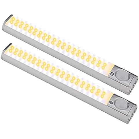 ZFITEI Motion Sensor Lights Indoor,Battery Operated Lights Indoor,Stick on Lights,Portable Light,Led Motion Sensor Cabinet Light,Cupboard Lights,Wardrobe Lights,Sensor Lights Indoors Cover