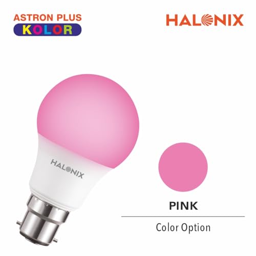 Image of HALONIX LED BULB ASTRON PLUS 9W B22 PINK PACK 2