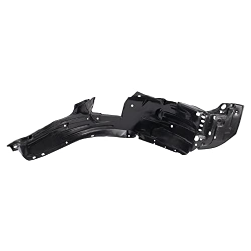 Image of TRQ Front Inner Fender Liner Set Compatible with 2009-2013 Honda Fit HO1248132 HO1249132