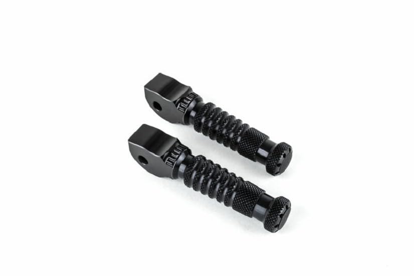 Repose-pieds passager Gilles Tooling Sport noir pour moto Suzuki GSF1200 Bandit