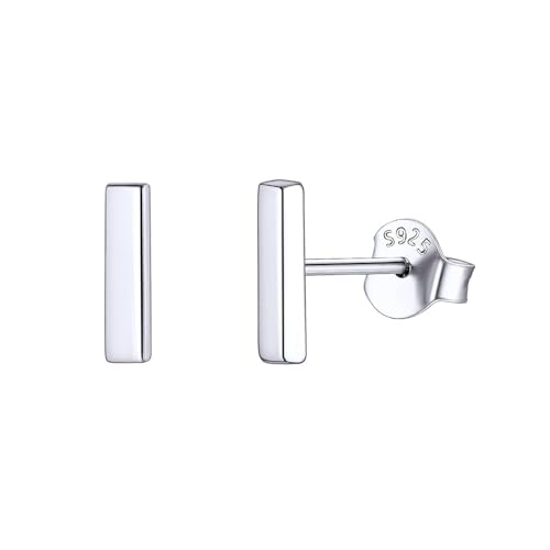 ChicSilver Minimalist Bar Earrings for Women...