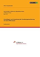 Grundlagen und Umsetzung der Kundensegmentierung mit dem RFM-Ansatz 3668035334 Book Cover