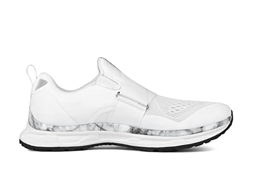 Tiem Slipstream - White Marble - Indoor Cycling Shoe, Spd Compatible (Women's Size 5) #TOP4
