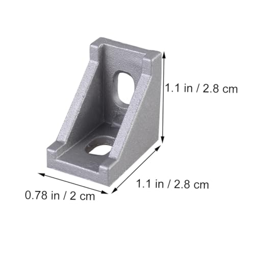 Équerres d'angle KOMBIUDA supports profilés aluminium T slot fixation CNC