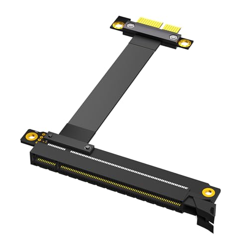 25 cm PCIE3.0 X16 su 1 cavo PCIExpress PCIE X16 Extender ad angolo retto