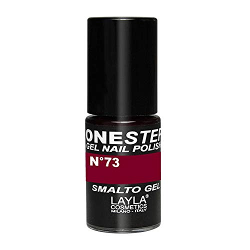LAYLA Smalto semipermanente unghie One Step - 3in1 Veloce e Facile Applicazione - Durata 3 settimane - Alta pigmantazione - 5ml