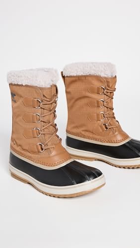 Sorel 1964 PAC NYLON WATERPROOF Schneestiefel für Herren, Braun (Camel Brown x Black), 40.5 EU