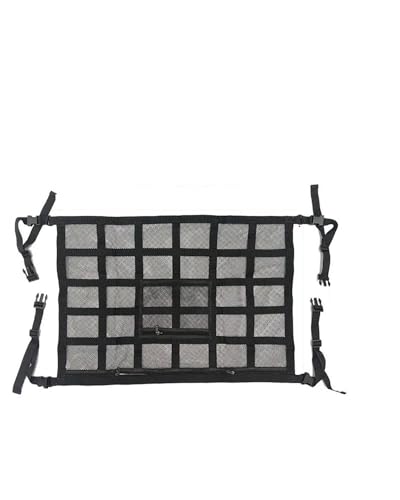 Filet de rangement pour toit de voiture sac de chargement intérieur maille élastique auto