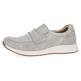 Dansko Clementine Slip-On Loafer Sneakers for Women with Supportive Footbed, Lightweight Packable Comfort Loafer, Cushioned Midsole – Casual Style for Work, Office or Daily Wear Light Grey 7.5-8 M US