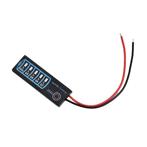 Carte de test de LED DELURA de niveau de batterie DC 5V-30V pour montage électronique