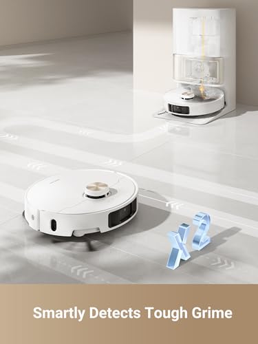 Image of dreame L40 Ultra Robot Vacuum Cleaner with Mop, 11000 Pa, 65C Hot Water Auto Mop Washing & Drying, Extendable and Liftable Side Brush, Automatic Emptying, App & Voice Control