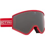 Electric Kleveland Goggles, Red Tape Brose/Silver Chrome, One Size