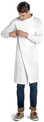 Dr. James Unisex Lab Coat, Classic Fit, Howie Style, White, 43 Inch Length (3X-Large) - Thumbnail 7