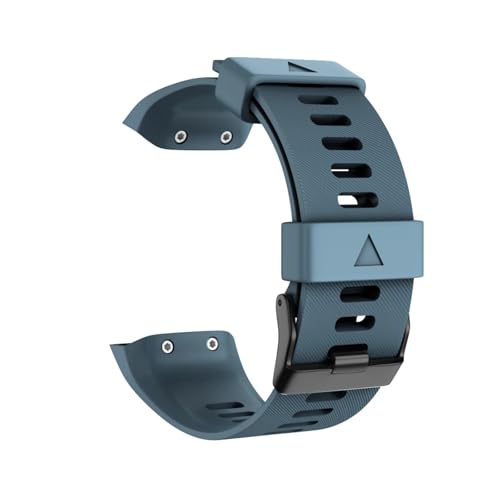 EMAIGlPO Correa de Silicona for Pulsera Compatible con for Garmin Forerunner 35, Repuesto de Pulsera Deportiva, Accesorios for Vestir(Navy Blue)