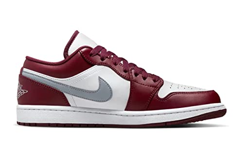 Image of Jordan Mens Air Jordan 1 Low 553558 615 Bordeaux - Size 9