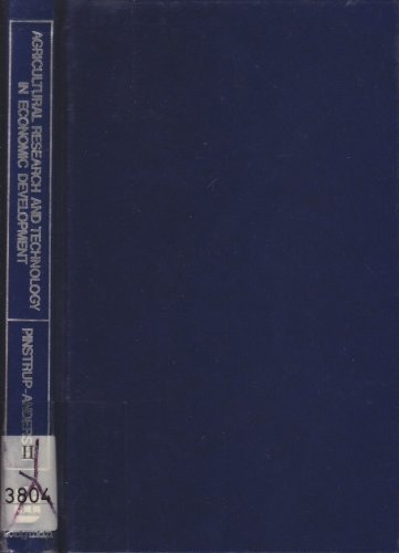 Agricultural Research and Technology in Economic Development