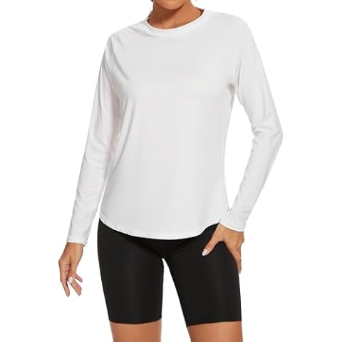Gyabnw Women's Lightweight Long Sleeve Workout Top Cover