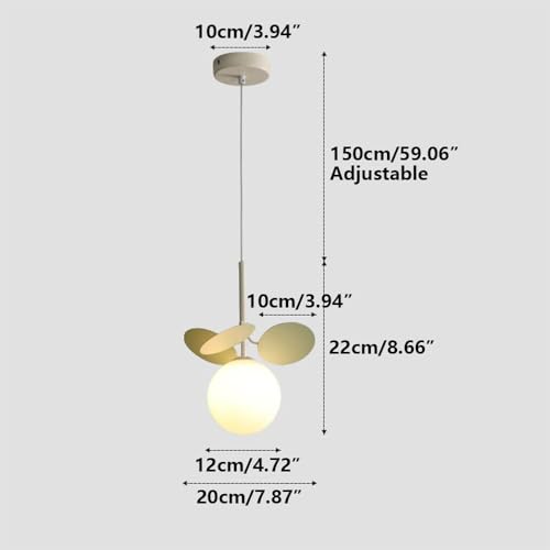 Lampe suspendue LED à intensité variable lustre d'intérieur LWX