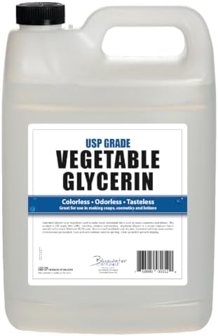 Vegetable Glycerin - 1 Gallon - All Natural, USP Grade - Premium ...