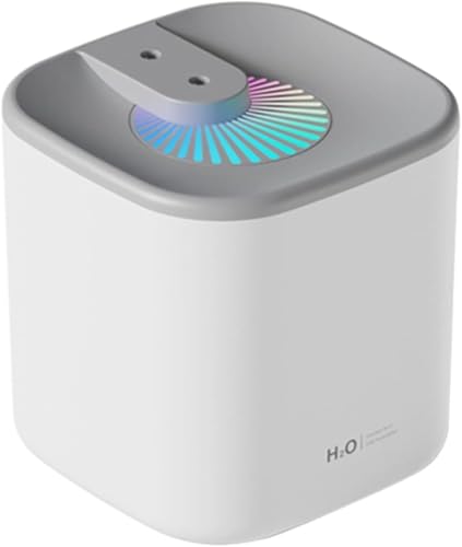 VUIKLCty Humidificadores Humidificador de Aire de 3000Ml, difusor de Aire de Gran Capacidad, atomizador, difusor de Aroma ultrasónico, máquina de Niebla, Humificador purificador de Aire(B)