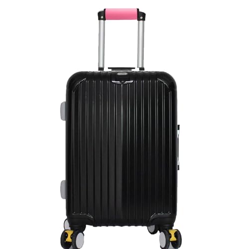 Image of Neoprene Luggage Handle Wraps for Traveling Bright Color Luggage Tags|Handle Wraps|Handle Covers (Light Pink)