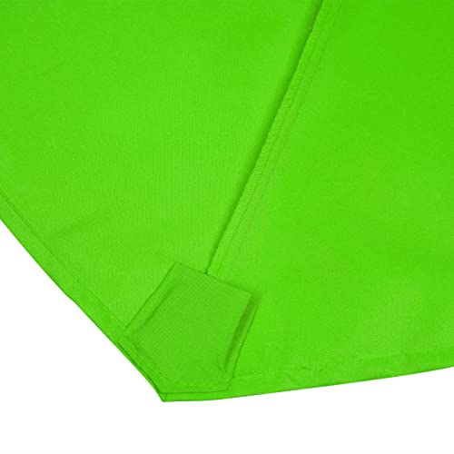 Sunnyglade 9ft Patio Umbrella Replacement Canopy Market Umbrella Top Outdoor Umbrella Canopy with 8 Ribs (Grass green) - Image 4