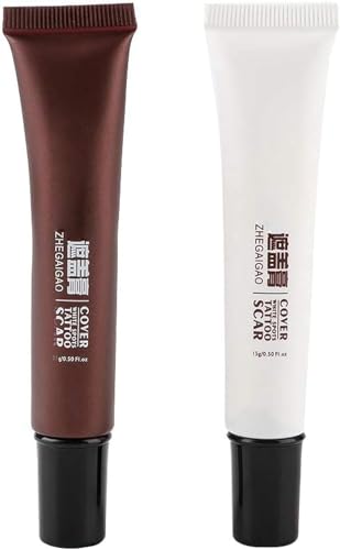 MAKINGTEC Waterproof Scar Concealer Hiding Spots Birthmarks Makeup Cover Cream ...