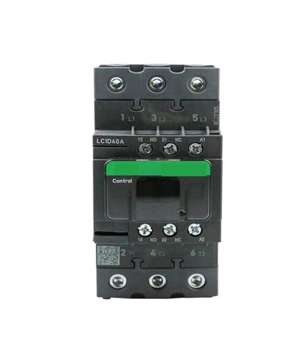 Contacteur tripolaire LC1D40AM7C haute endurance pour moteur triphasé AC 380V