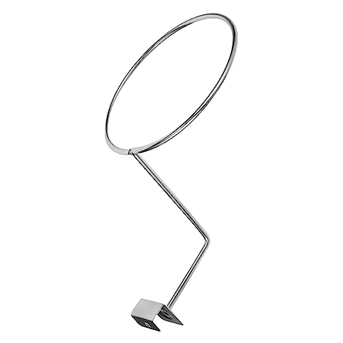 Mikikit Hanging Bird Feeder Holder Durable Outdoor Bracket for Stable Support for Bird Baths Feeders Wear Material Space Saving Design for Garden Enthusiasts