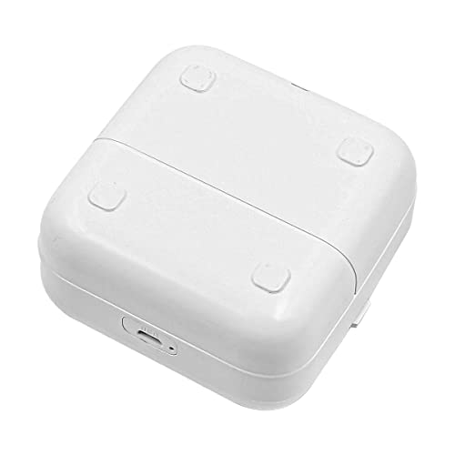 Hsthe Sea Mini-Drucker tragbar für Smartphone, kabelloser Thermodrucker, Fotodrucker mit 5 Papierrollen und 5 farbigen Stiften zum Drucken von Bildnotizen, QR-Codes usw