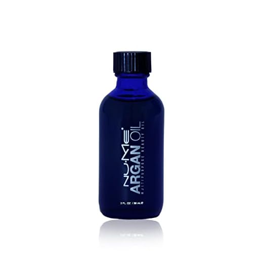 NuMe Argan Oil for Hair and Skin - Multipurpose Beauty Organic Argan Oil for Curly Frizzy Hair, Stimulates Growth & Moisturizes Dry Damaged Hair. (2oz / 59 ml)