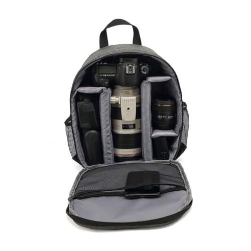 DOITOOL 1pieza Mochila De Cámara Profesional y Ligera Mochila De Fotografía Pequeña Para Dslr Diseño Ergonómico y Material Duradero Para Actividades Al Aire y Organización De Equipo