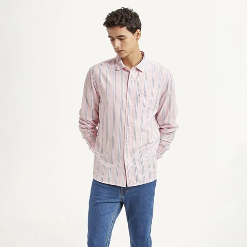 Image of Levi's Men's Striped Slim Fit Shirt