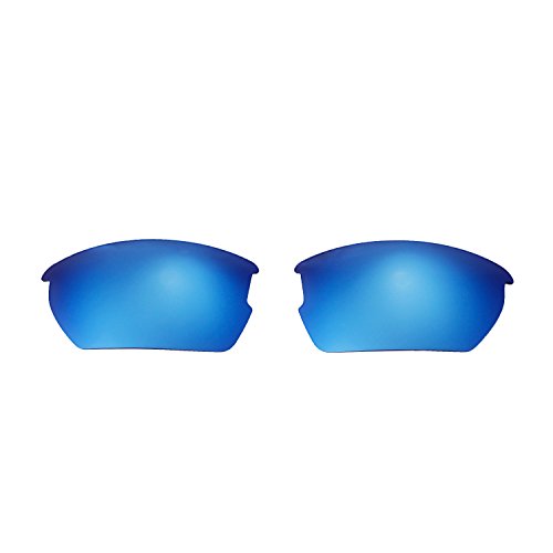 Walleva Polarized Fire Red + Ice Blue Replacement Lenses For Wiley X Valor Sunglasses #TOP3