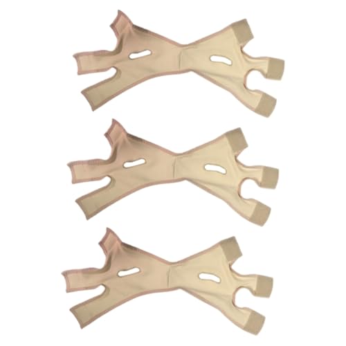 Réducteur double menton et sangle de mentonnière visage x3