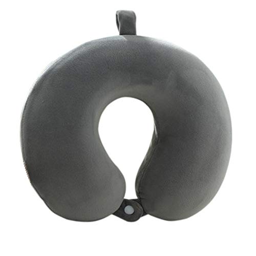 Travel Pillow,Airplane Neck Pillow for Traveling,100% Pure Memory Foam U Shaped Neck Pillow,Super Lightweight Portable Headrest Great for Airplane Chair, Car,Home,Office