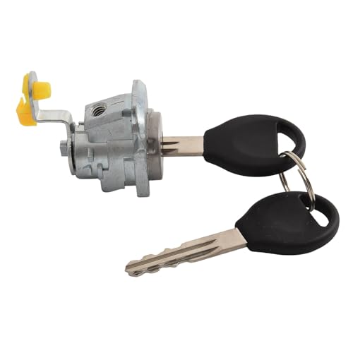 Cilindro de bloqueo izquierdo plateado de metal H0601-JM00A para Rogue 3