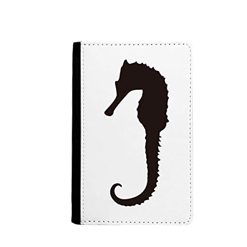 Étui portefeuille de voyage hippocampe multicolore 3.7x5.8" marine