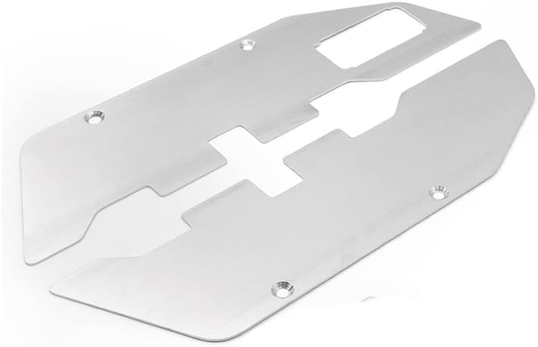 Stainless Steel Chassis Armor Metal Easy to Use for 1/10 TRAXS Slash 2WD,Anti-Collision Armor - (Color: As Shown)