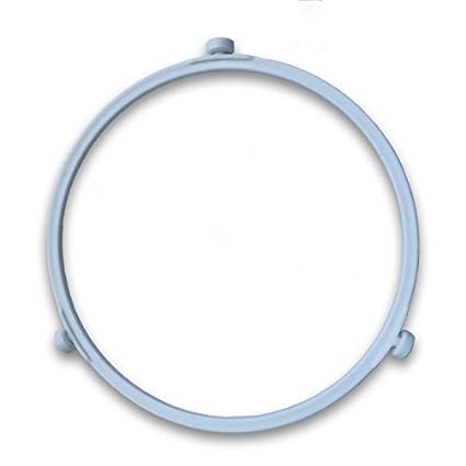 Payflip Microwave Turntable Ring Microwave Tray Support Ring Glass Plate Rotating Roller Ring for Turntable Microwave Rotating Ring Outer Dia 7.5inches (18.9 cm) Roller Height 0.55 inch (14 mm)