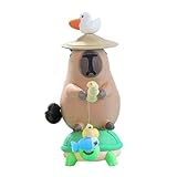 Conception magnétique modulaire : la figurine Capybara est dotée d'un système de décoration magnétique modulaire qui permet un repositionnement sans effort tout en un maintien magnétique sécurisé, ce qui en fait une décoration idéale pour un espace de travail ludique et améliorant la créativité pendant les périodes de travail ou d'étude grâce à son option de placement dynamique.