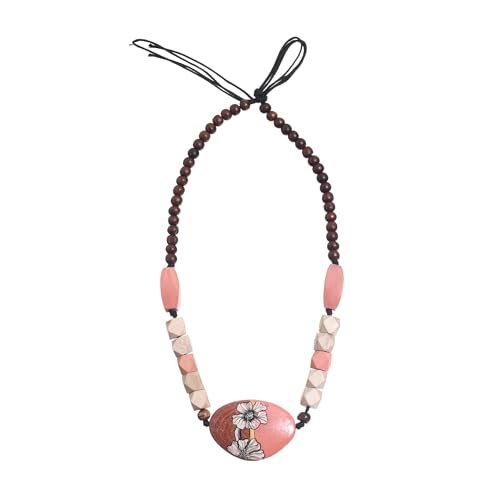 Image of AAKRITI ART CREATIONS Boho Tribal Handcrafted Ethnic Necklace Collection | Mandala, Dreamcatcher, Sunburst & Moonstone Designs | Artisan Collar, Lariat & Pendant Statement Jewelry for Women