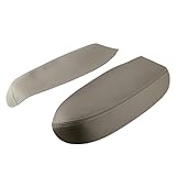 A ABSOPRO Car Front Door Panel Armrest Cover Interior Door Trims for Acura RDX 2007-2012 Gray 1 Pair