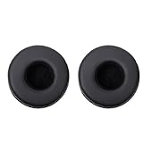 MDR-V150 Earpads Replacement Protein Leather Ear Pads Cushions Cover Repair Parts Compatible with Sony MDR-ZX310 ZX330BT MDR-ZX100 MDR-ZX110 MDR-ZX330 ZX310 ZX300 ZX600 V150 V300 Headphones (Black)